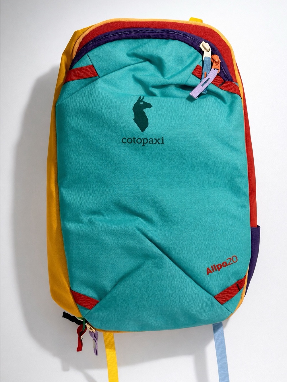 cotopaxi Allpa 20 Teal with Yellow, Red & Purple Accents Backpack